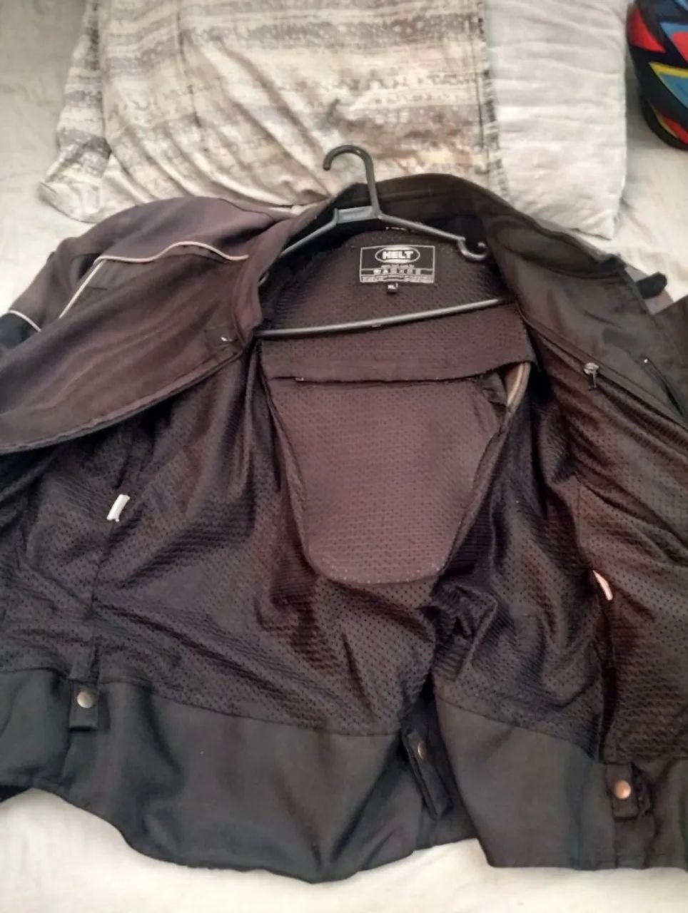 Vendo Jaqueta Hertz motociclista Usada - Foto 4