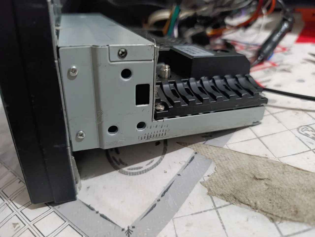Rádio muitimidia 1 dim para 2 dim