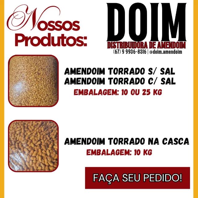 FORNECEDOR DE AMENDOIM