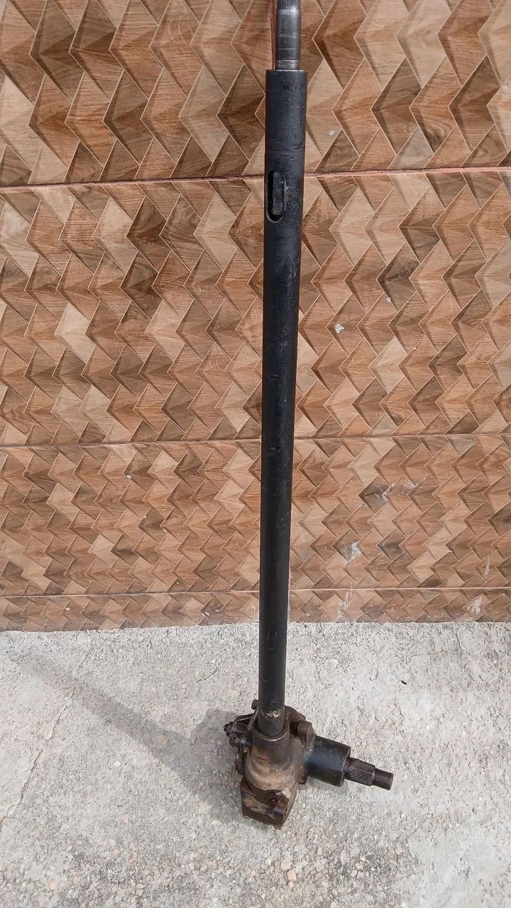 Setor de direção da kombi