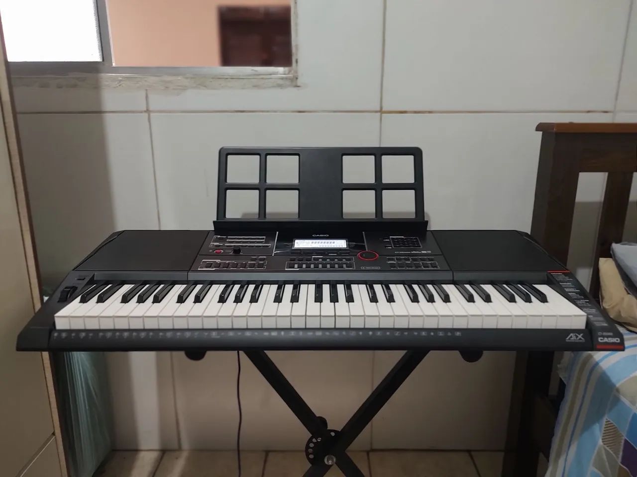 Teclado Casio CTK-5000 + Pedestal e Bag - Foto 4