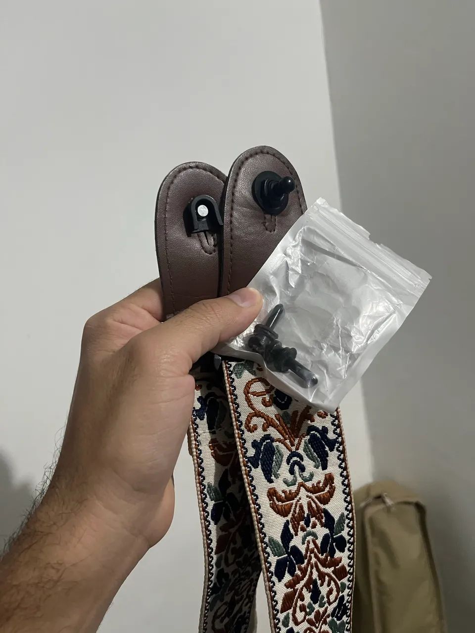 Correria Guitarra/baixo com Strap Lock - Foto 5