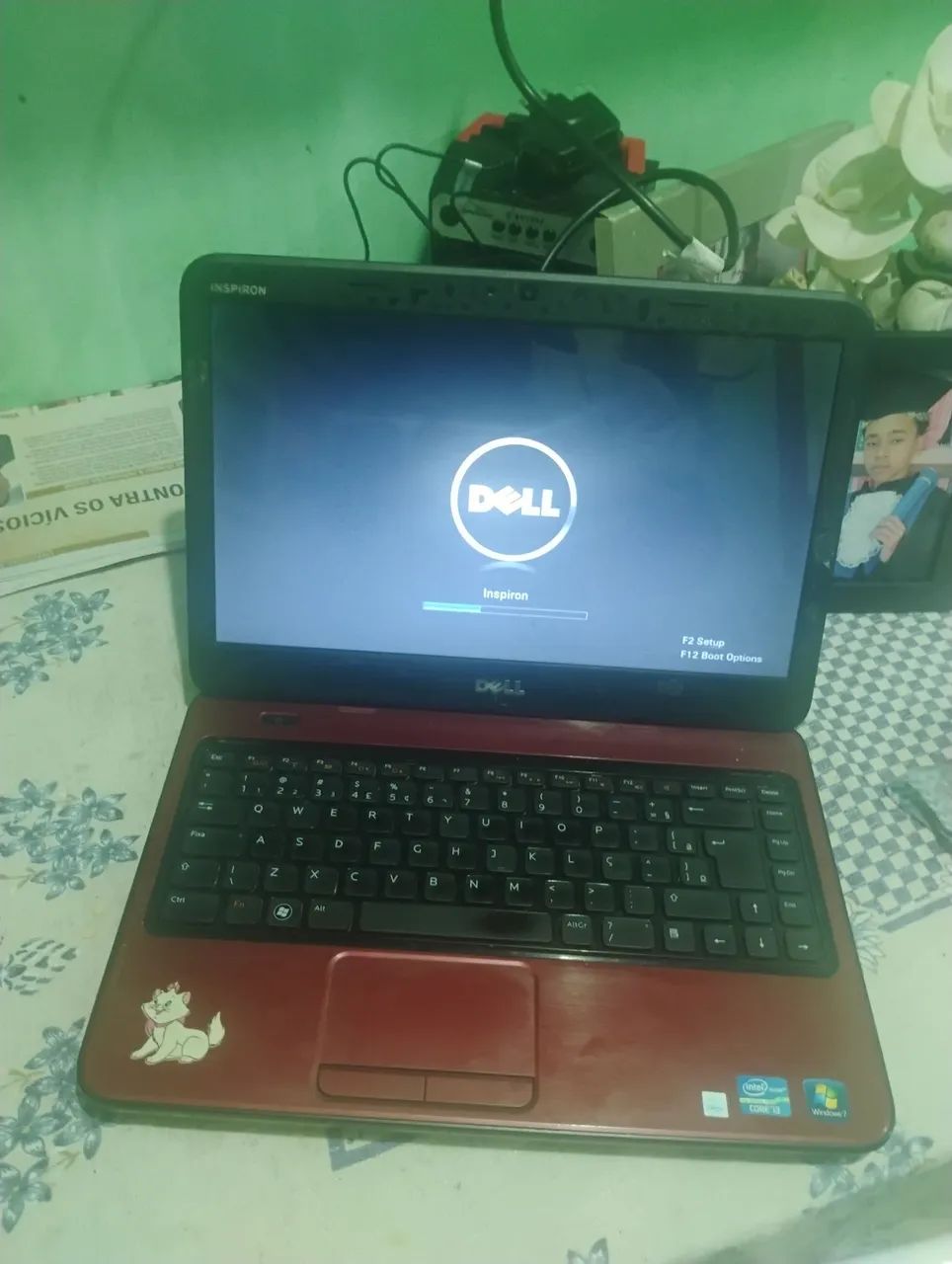 Note Dell i3 top perfeito funcionamento..leia a descrição  - Foto 2