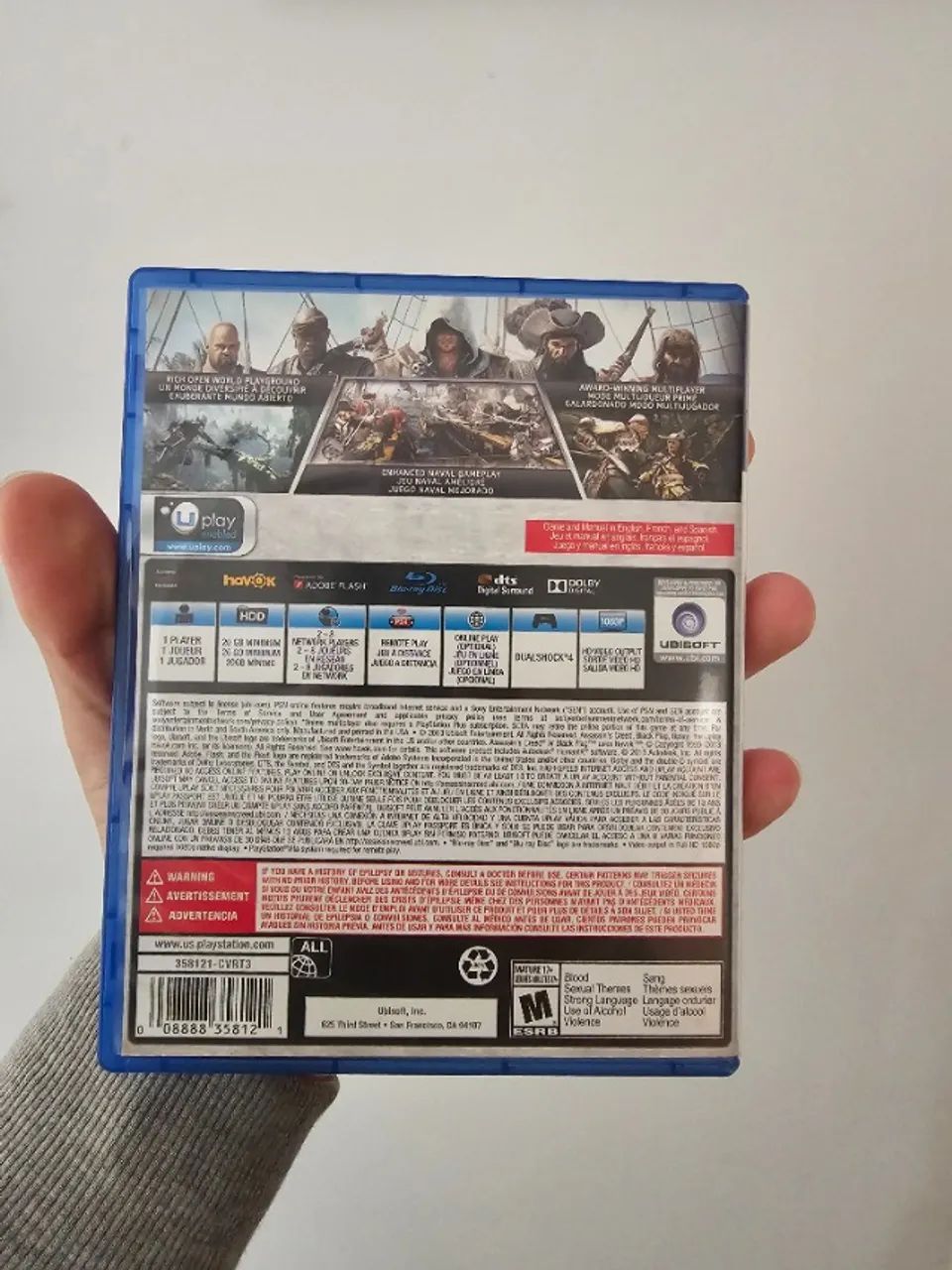 Assassins Creed Iv Black Flag Ps4 Mídia Física - Foto 2