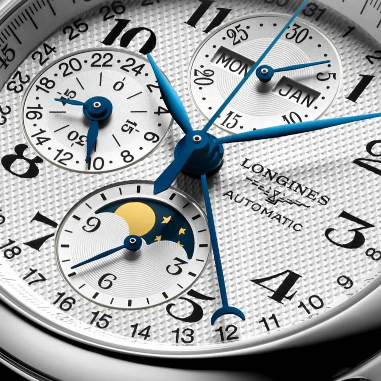 LONGINES MASTER COLLECTION CHRONOGRAPH MOONPHASE AUTOMÁTICO 40MM - Foto 3