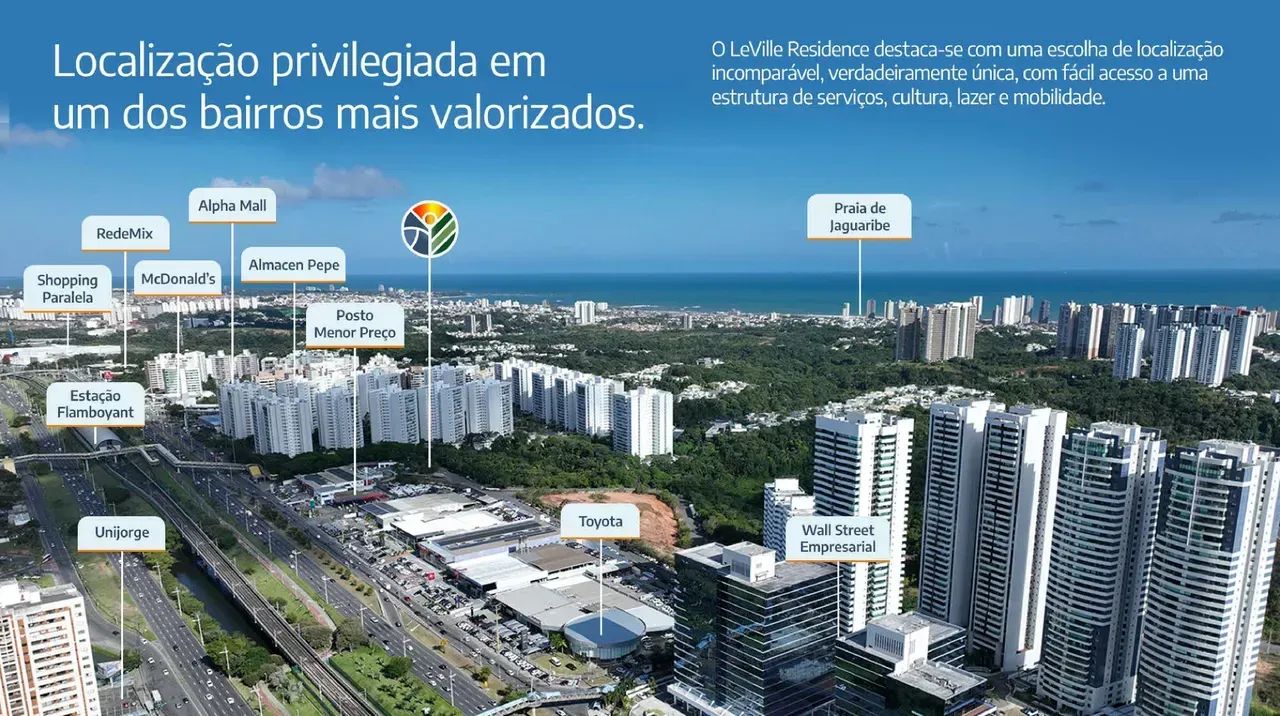 APARTAMENTO 1 E 2 Quartos COM 37M² A 61M² Na Paralela. - Foto 3