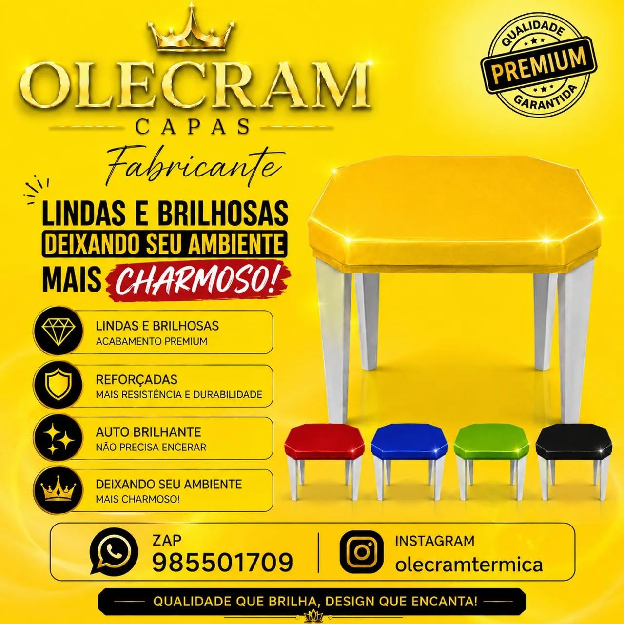 capas de mesa 