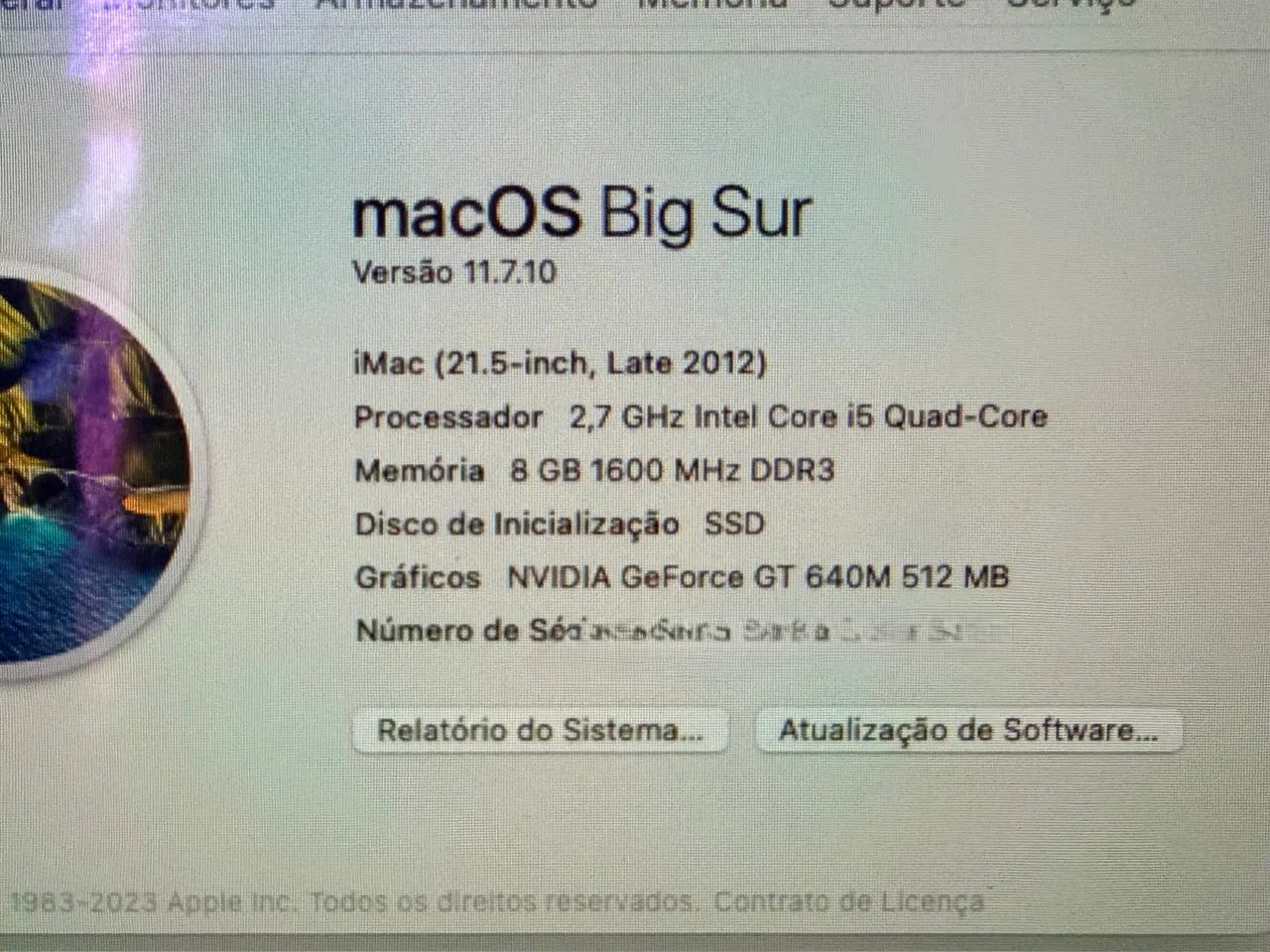 iMac 21,5 2012  - Foto 2