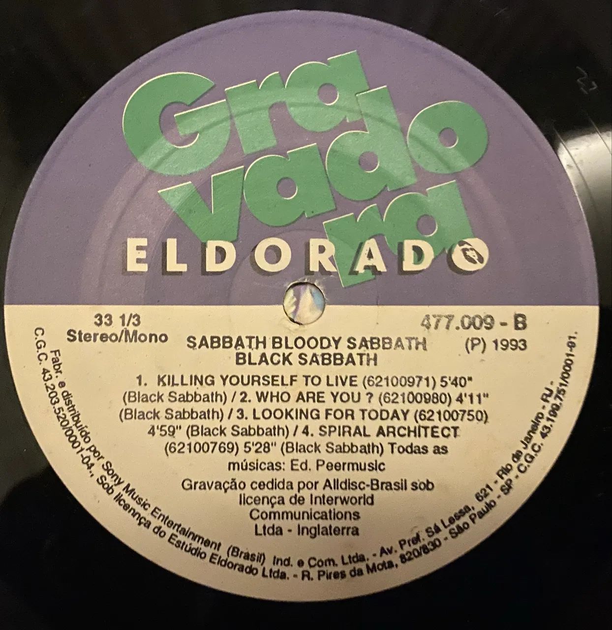 Disco de vinil Black sabbath - sabbath bloody sabbath  - Foto 2