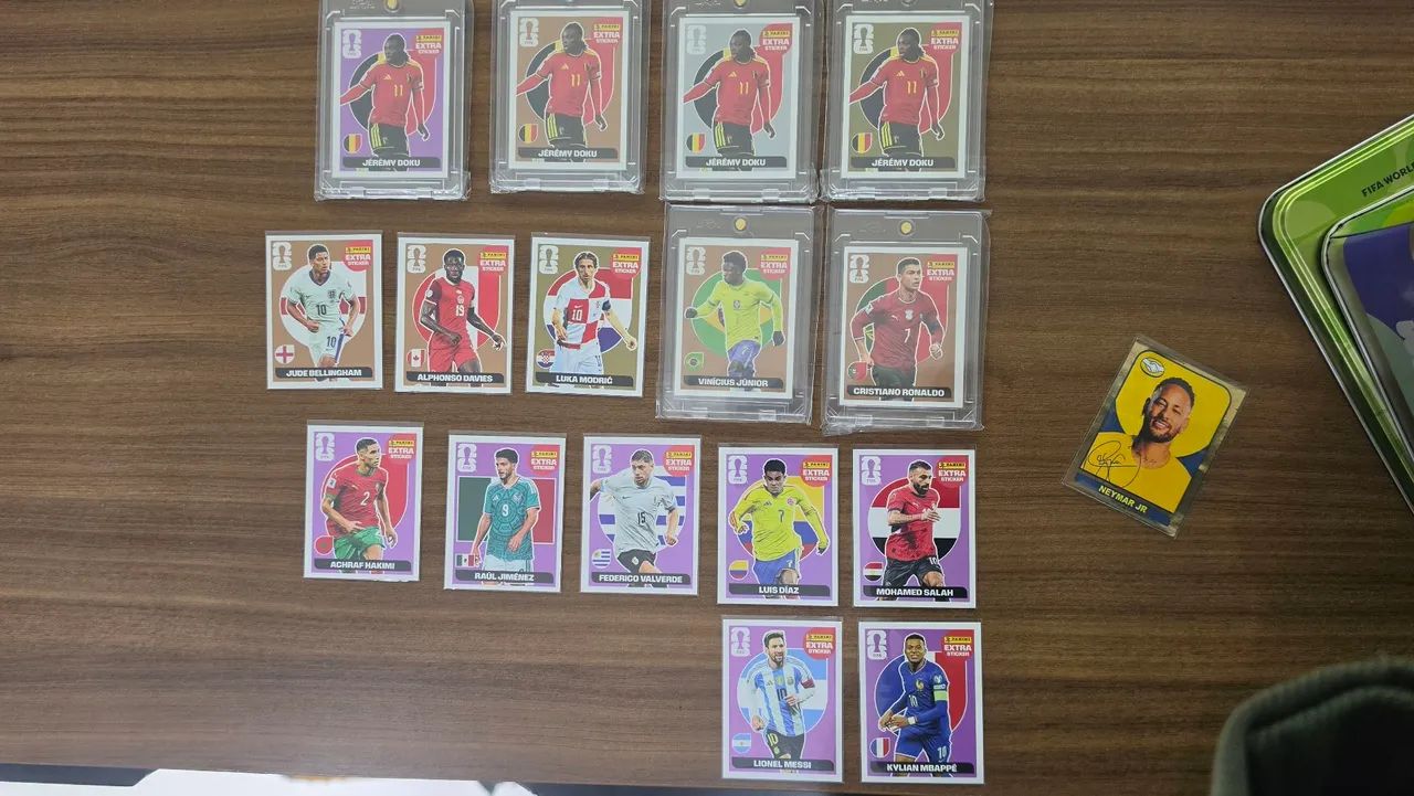Figurinhas Extra Stickers Panini - Craques - Foto 2