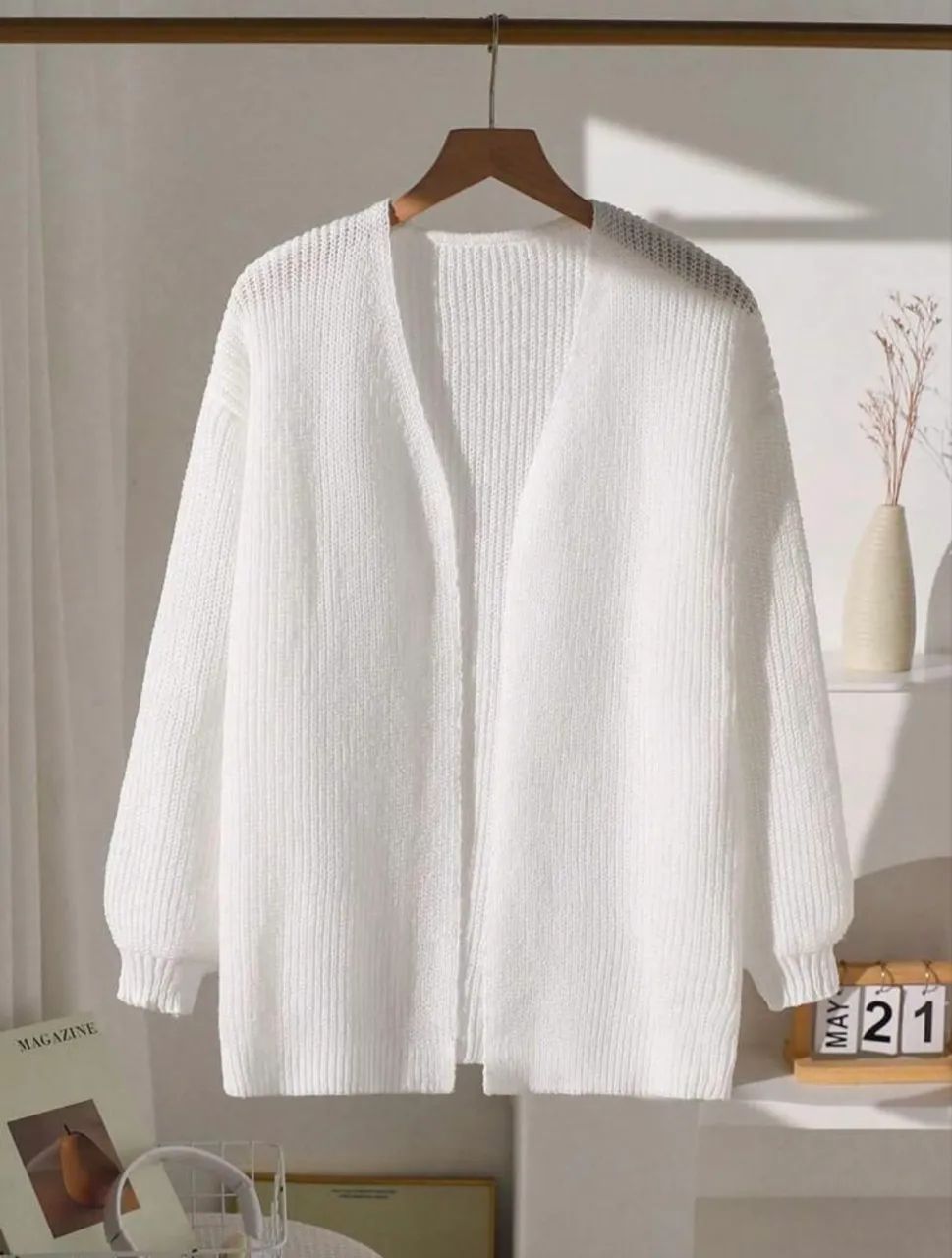 Casaquinho Branco SHEIN - Foto 2