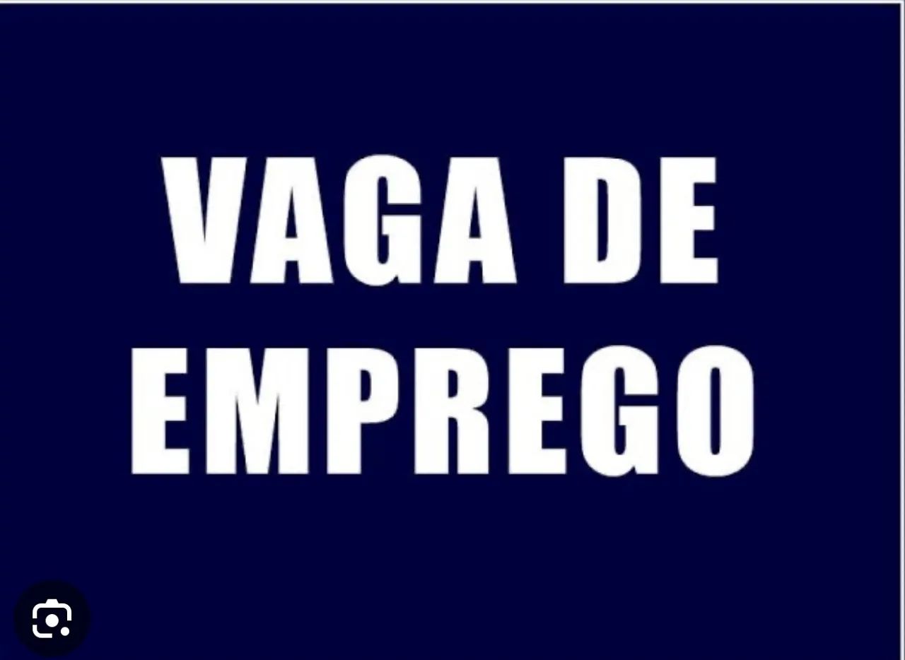 Vaga para chapeiro de lanchonete 