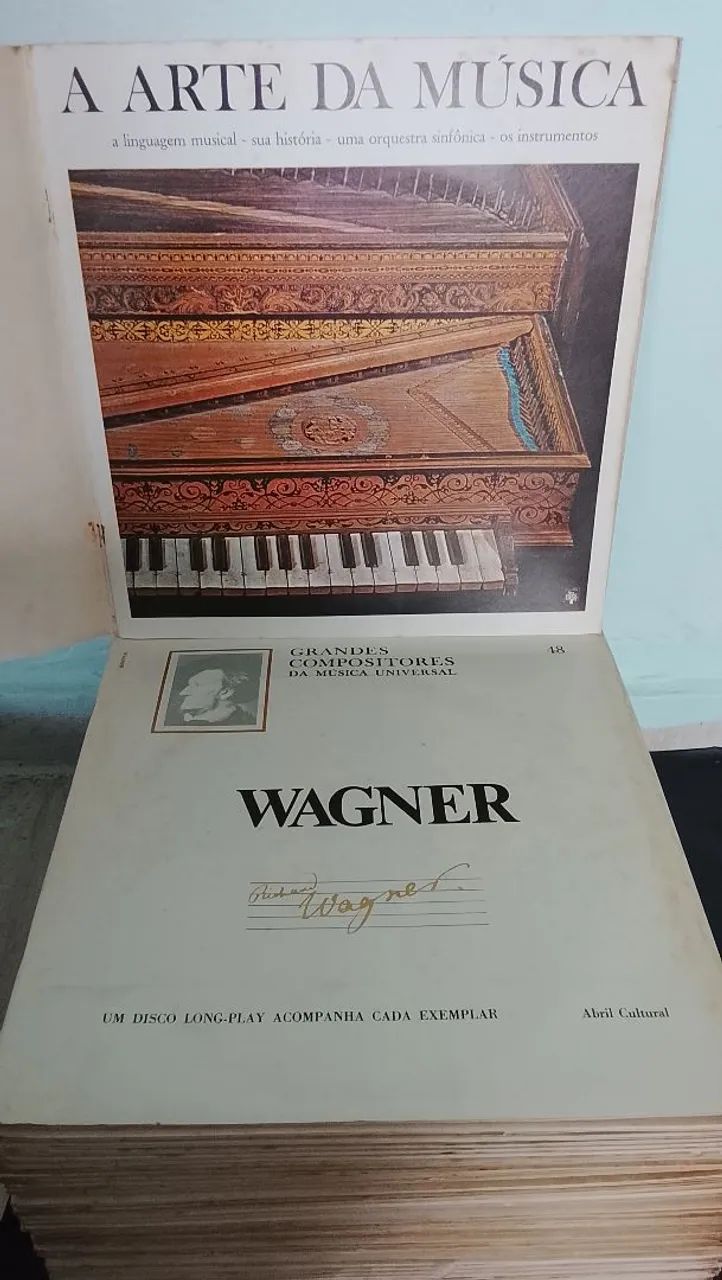 Grandes Compositores da música universal (VINIL) 1/48 completa  - Foto 2
