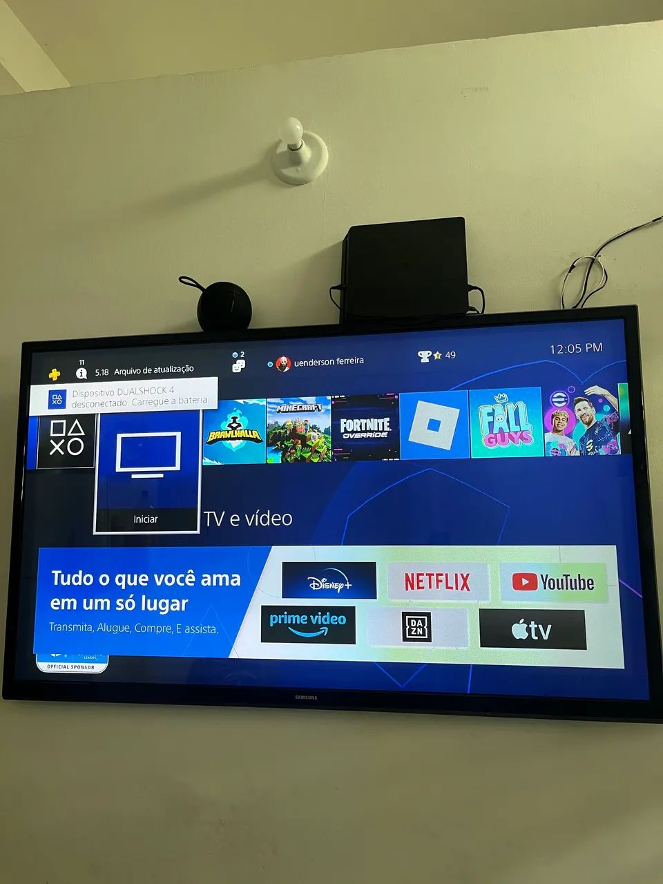 Ps4 slim 1 tb 2 manetes - Foto 2