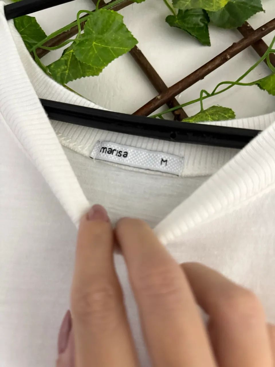 Blusa branca básica - Foto 2