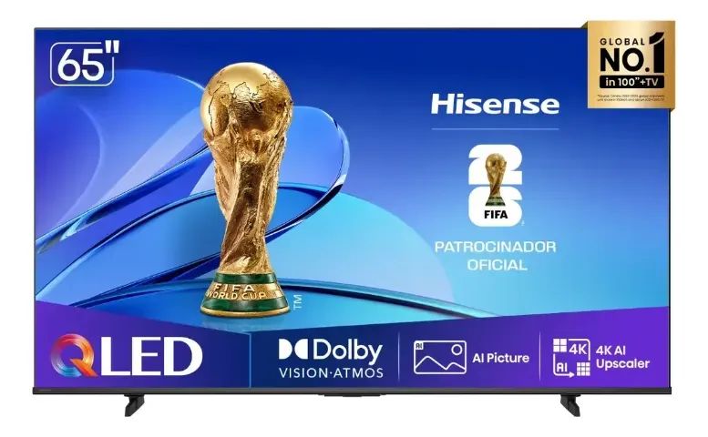 Tv Smart 65 Polegadas 4K QLED- Hisense - PRODUTO NOVO COM GARANTIA - Foto 6
