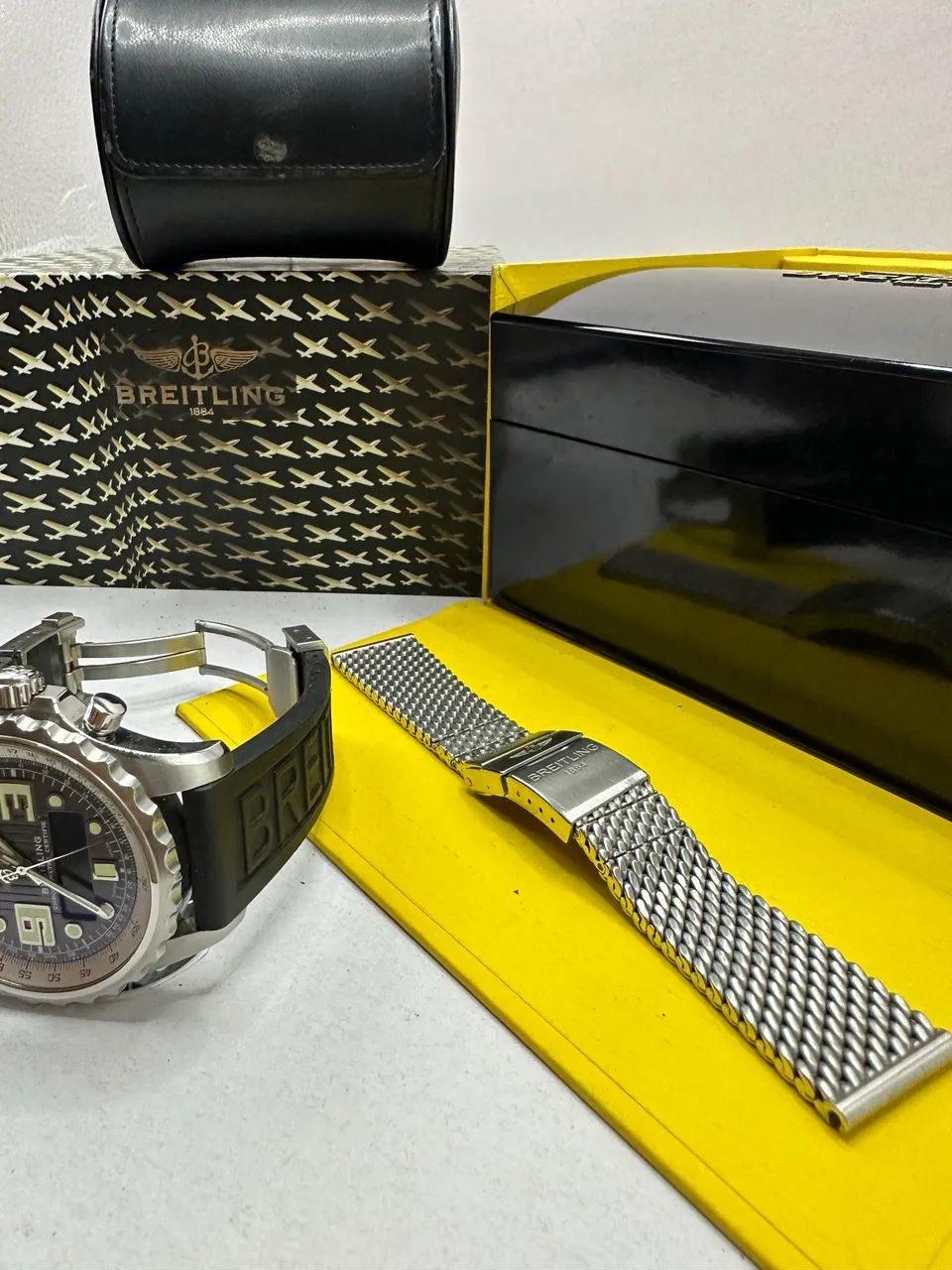 BREITLING CHRONOSPACE 48mm ano 2010 completo revisado  - Foto 5