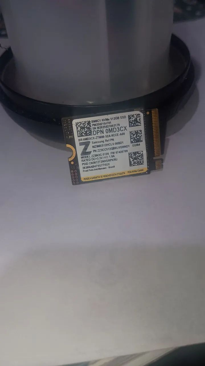 SSD NVMe de 512GB  - Foto 2