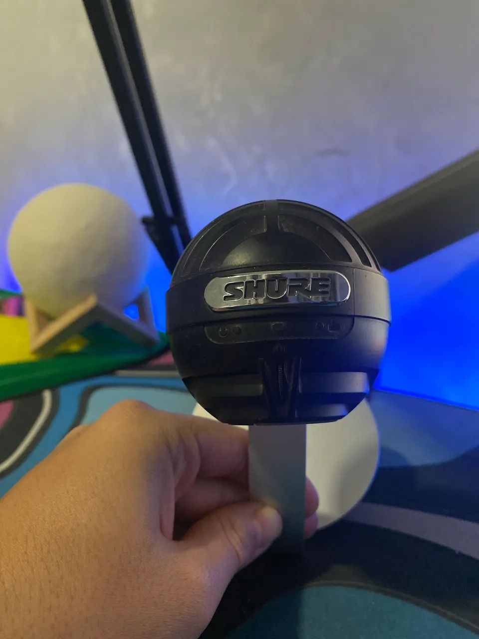 Shure MV5 Original - Microfone Condensador USB/Lightning - Excelente Estado - Foto 2
