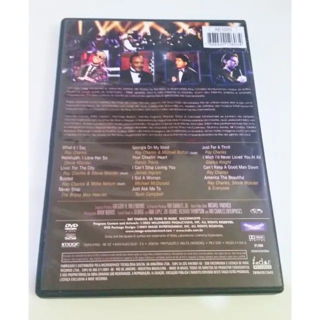 DVD Ray Charles - 50 Years In Music - Foto 2