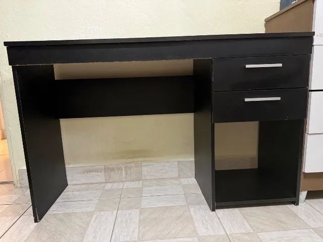 Escrivaninha mdf com gaveta 