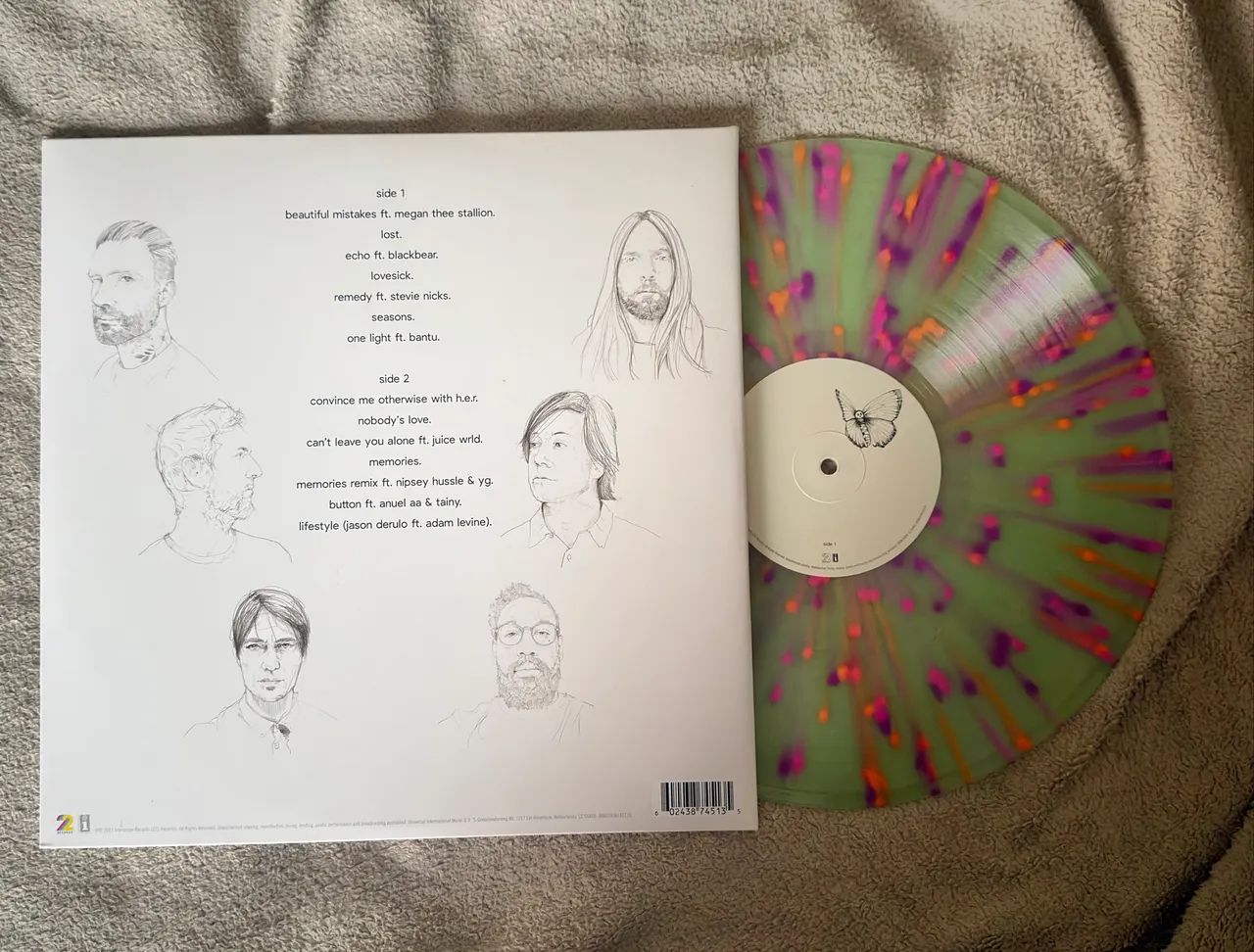 Vinil Maroon 5 - Jordão - Foto 2