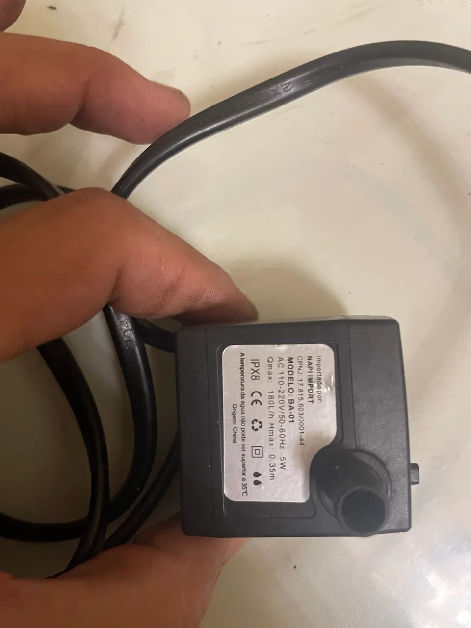 Bomba para aquário ou fonte de jardim  - Foto 2