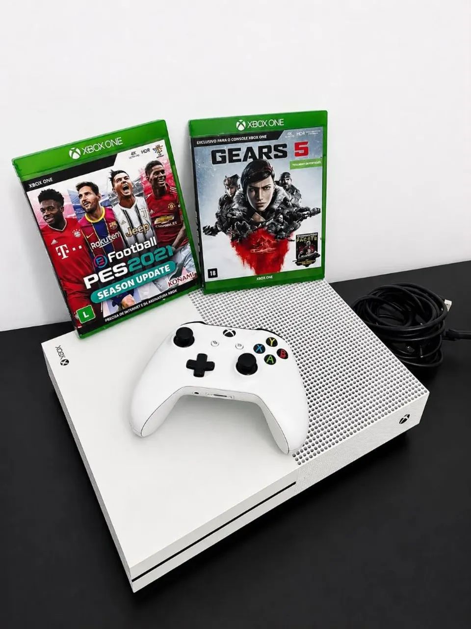 XBOX ONE S 500GB ? IMPECÁVEL! - Foto 3