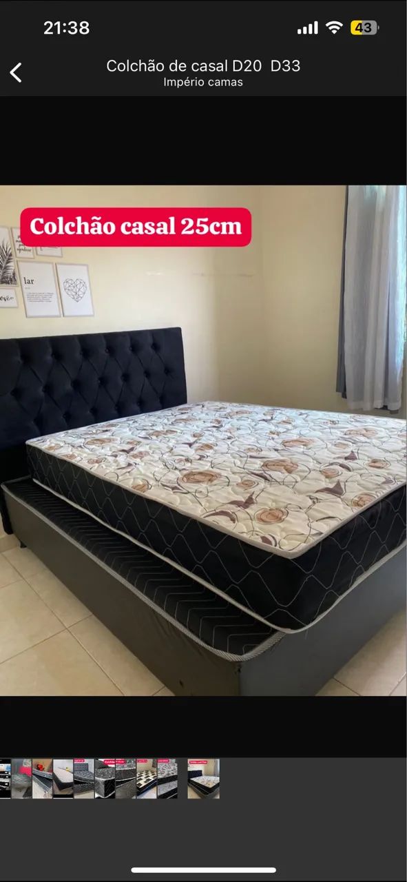Colchao de casal 