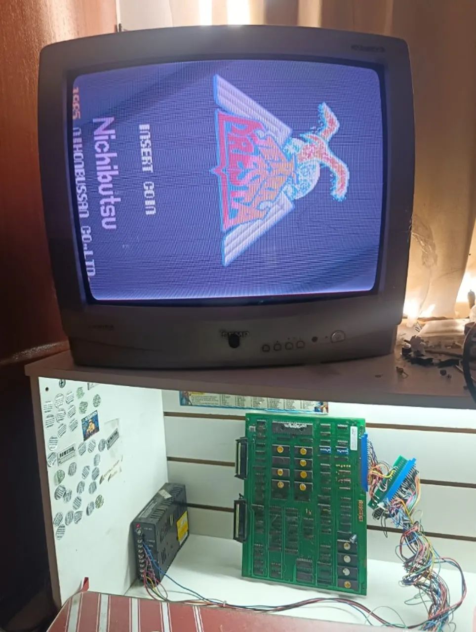 PLACA JAMMA TERRA CRESTA COM ADAPTADOR JAMMA 