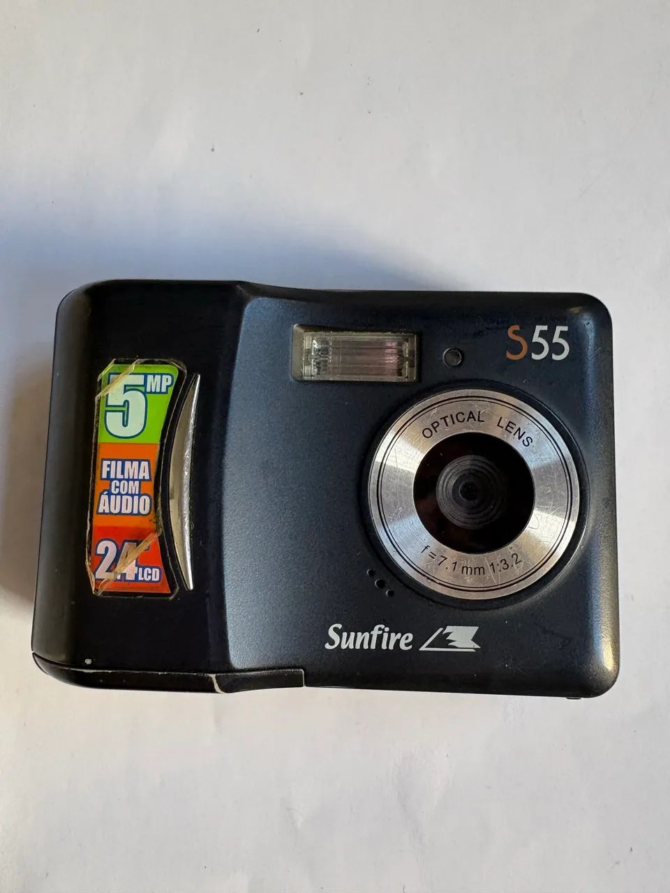 Câmera Digital Antiga Sunfire S55 5mpx Funciona Kb3  - Foto 2