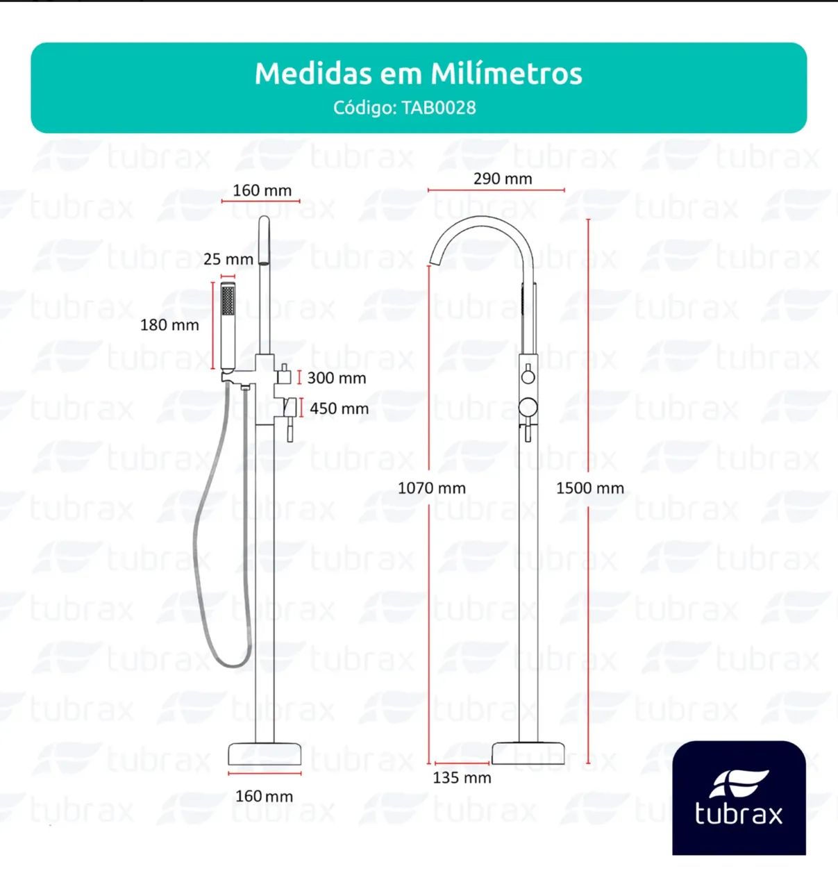 Banheira Tubrax nunca usada  - Foto 5