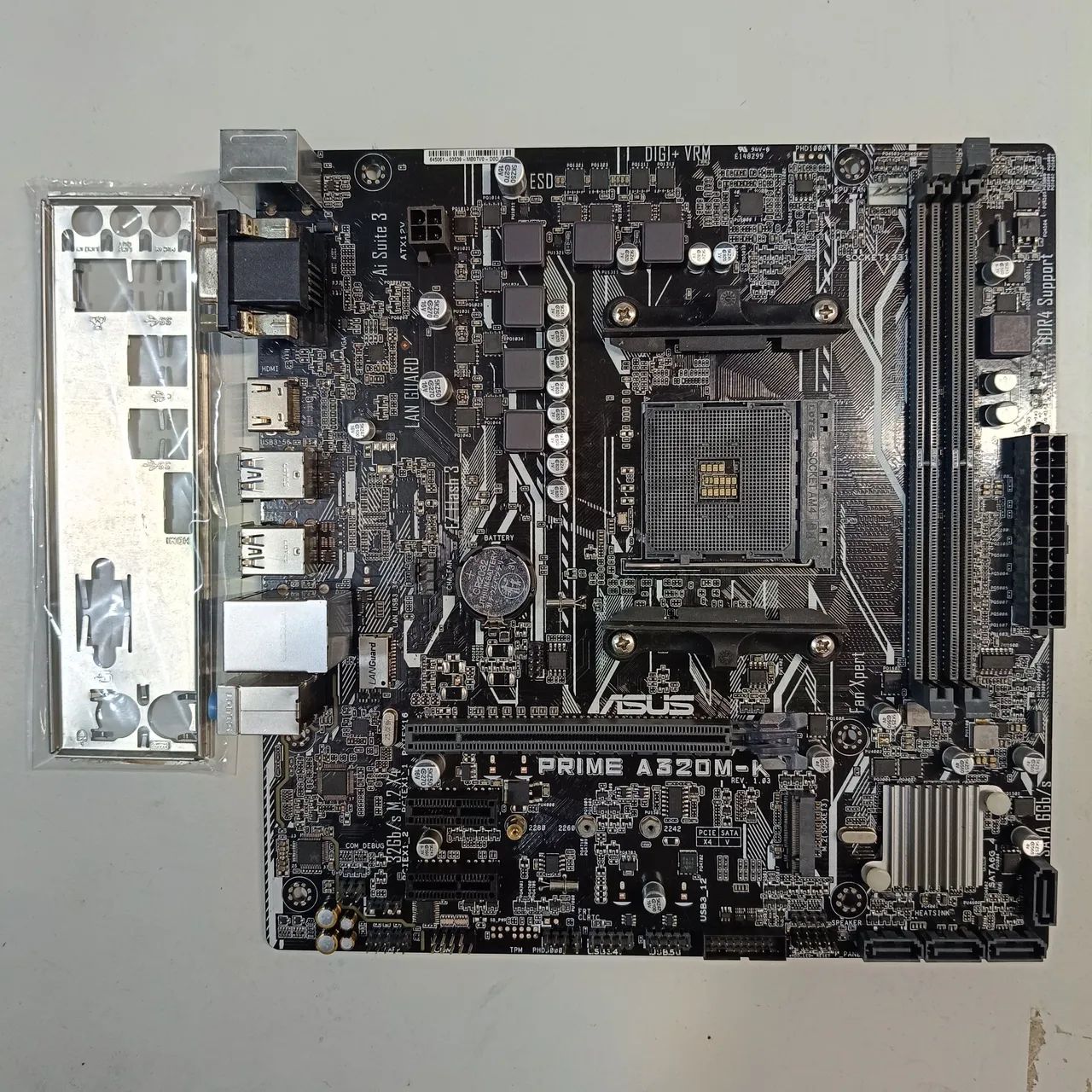 PLACA MÃE ASUS PRIME A320M-K - Foto 3