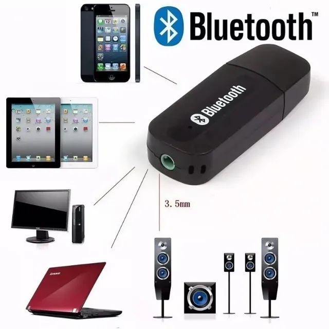 Adaptador Receptor Bluetooth Usb P2 Áudio Músicas Som Carro - - Foto 3