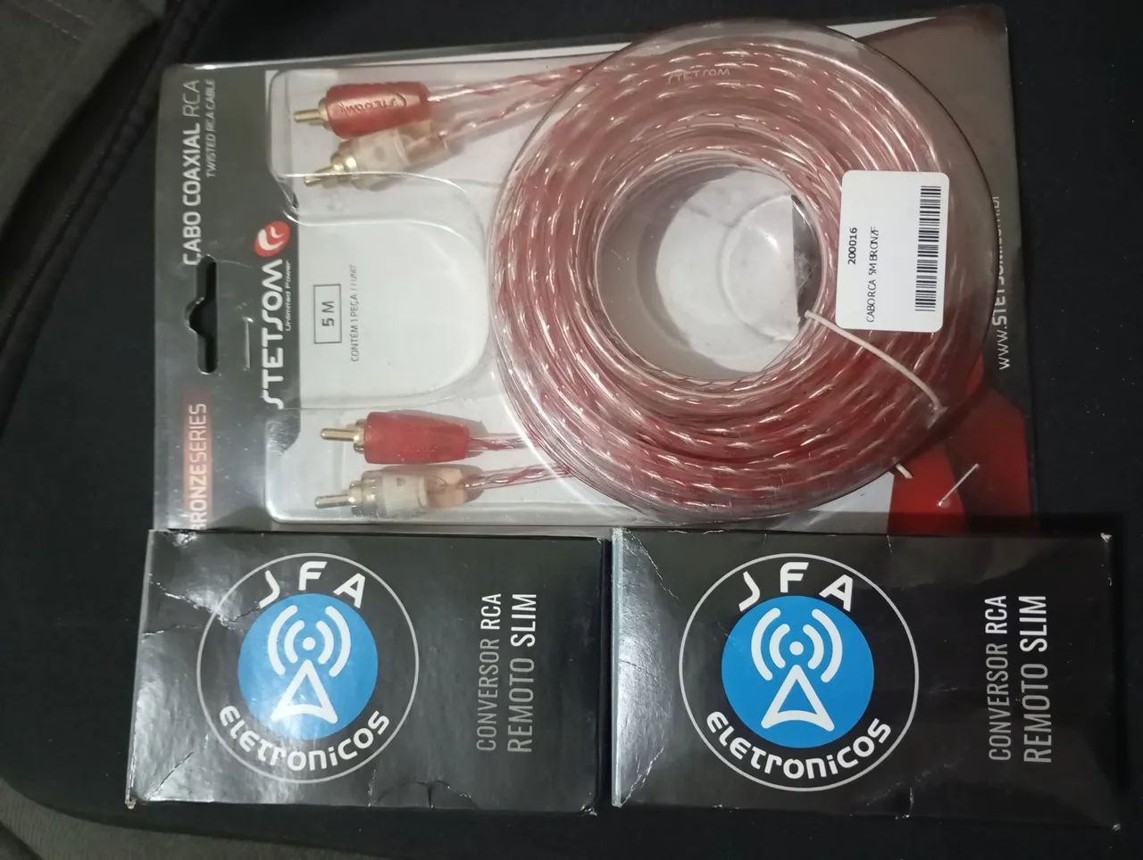 Vendo cabo RCA novo