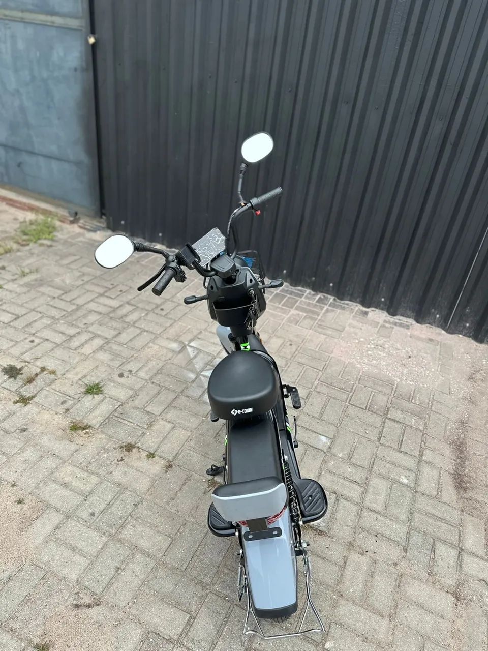 Scooter Elétrica T8 plus Cinza 1000w - Foto 5