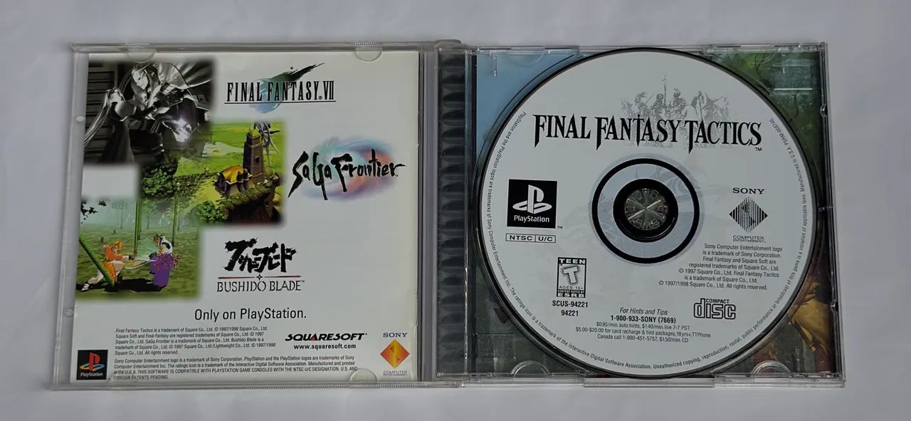 Final Fantasy Tactics Ps1 Original Completo - Foto 2