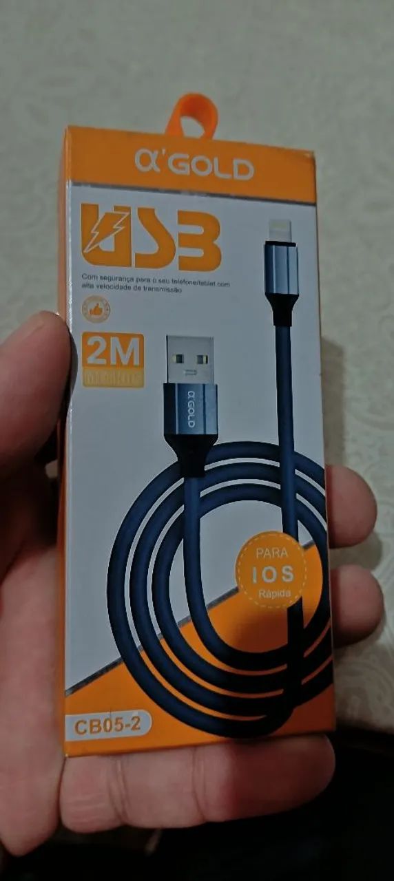 Cabo IOS de 2 metros