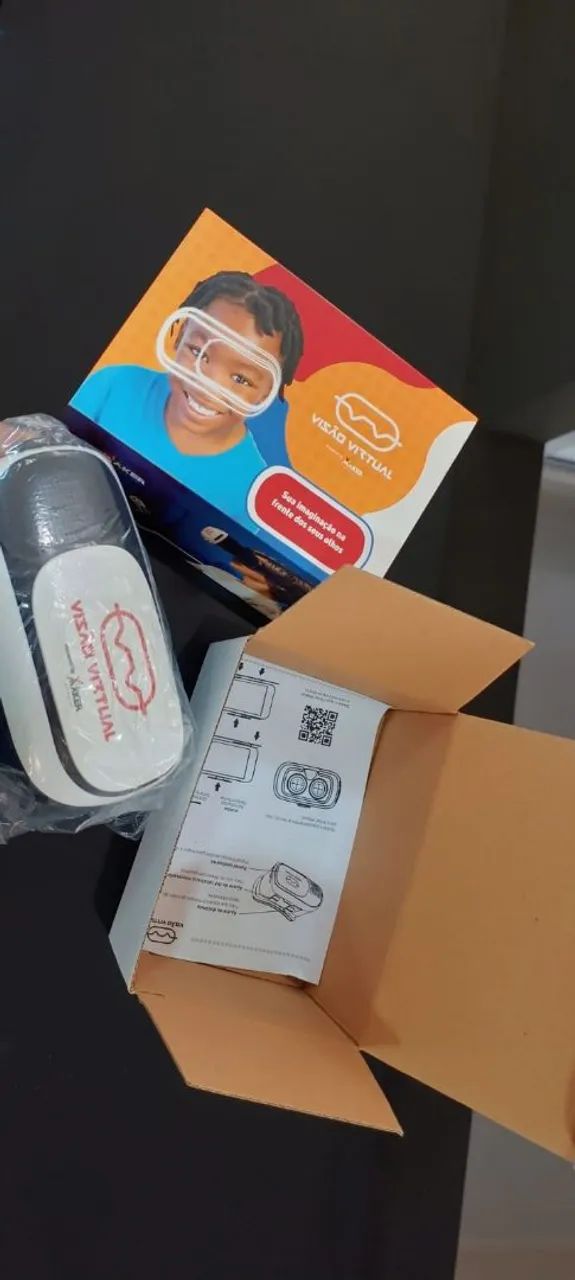 Óculos De Realidade Virtual VR Box Para Celular (Na Caixa) - Foto 3