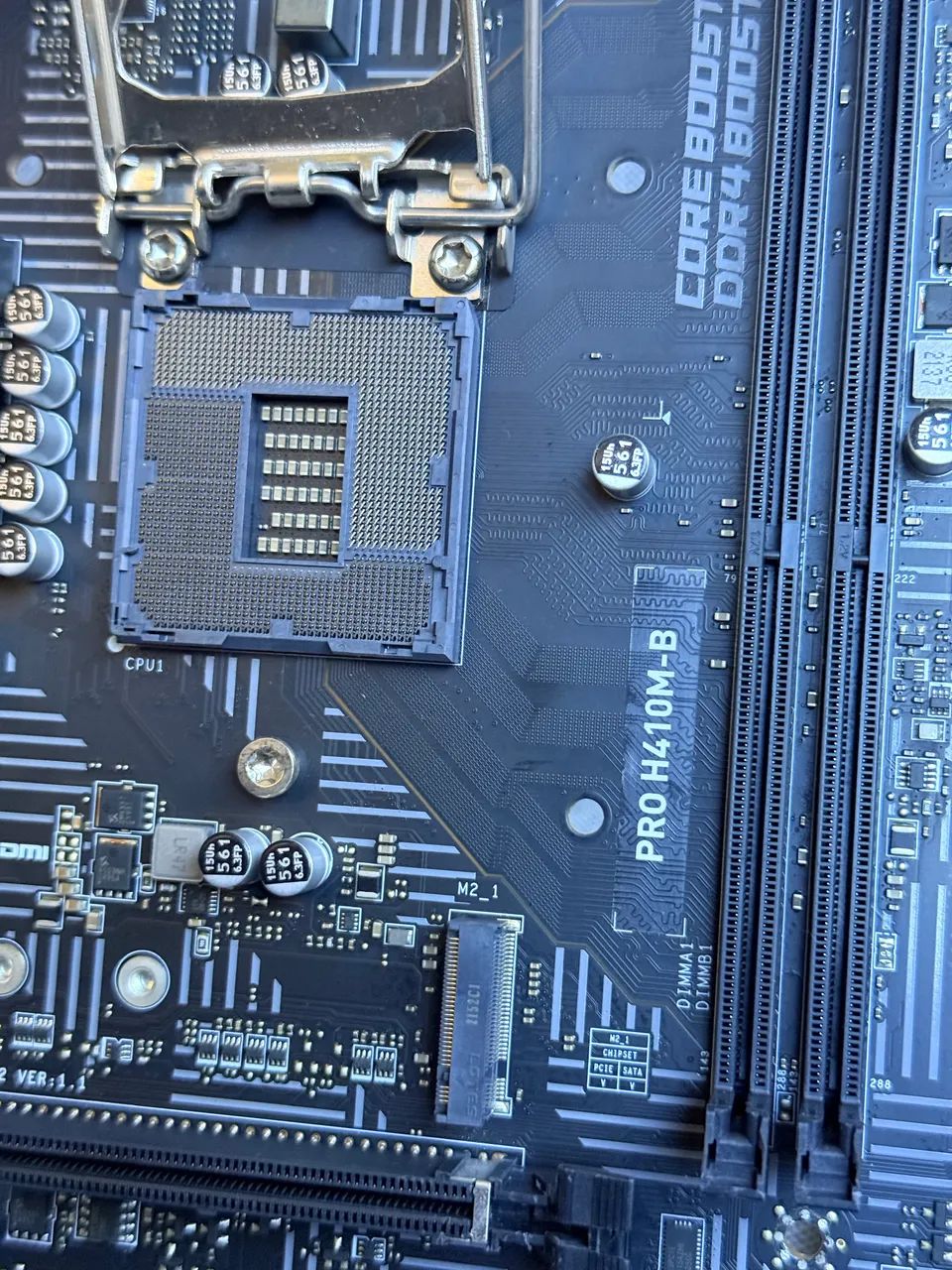 Placa Mãe MSI Pro H410M-B - Foto 2