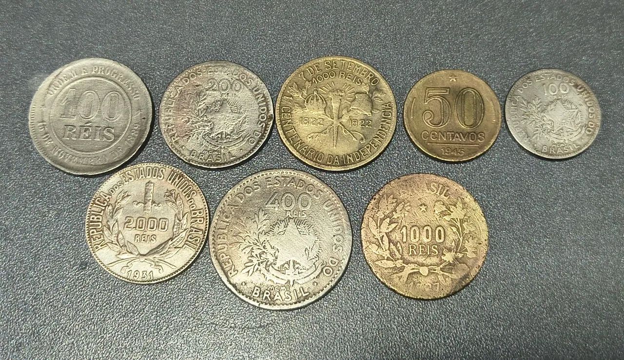 Lote Moedas Antigas