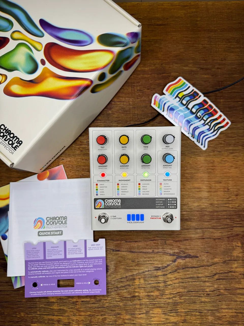 Pedal Chroma Console By Hologram Eletronics 