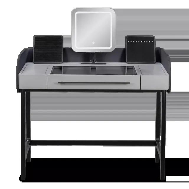 Penteadeira Flexform Luce Dark/DK com Espelho LED - Seminova - Foto 2