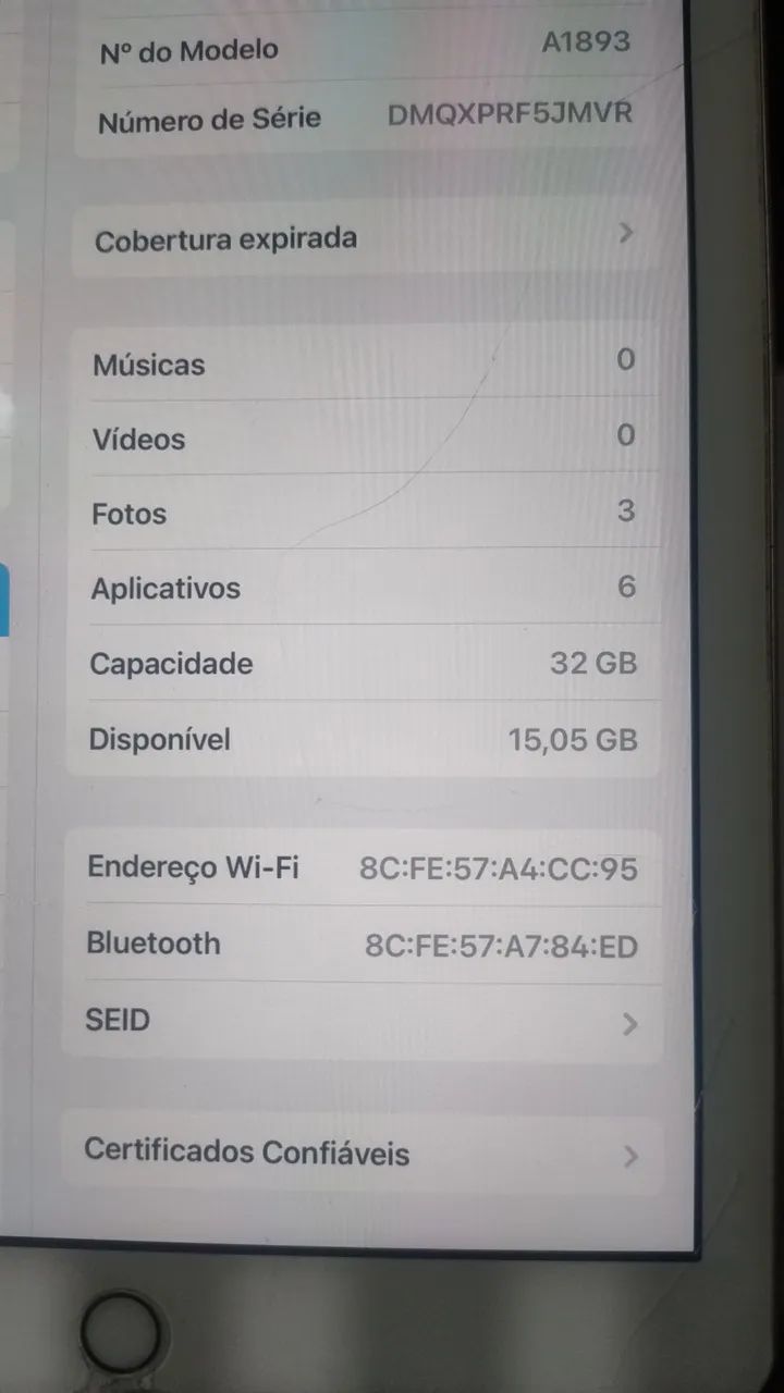 iPad 6? geração 