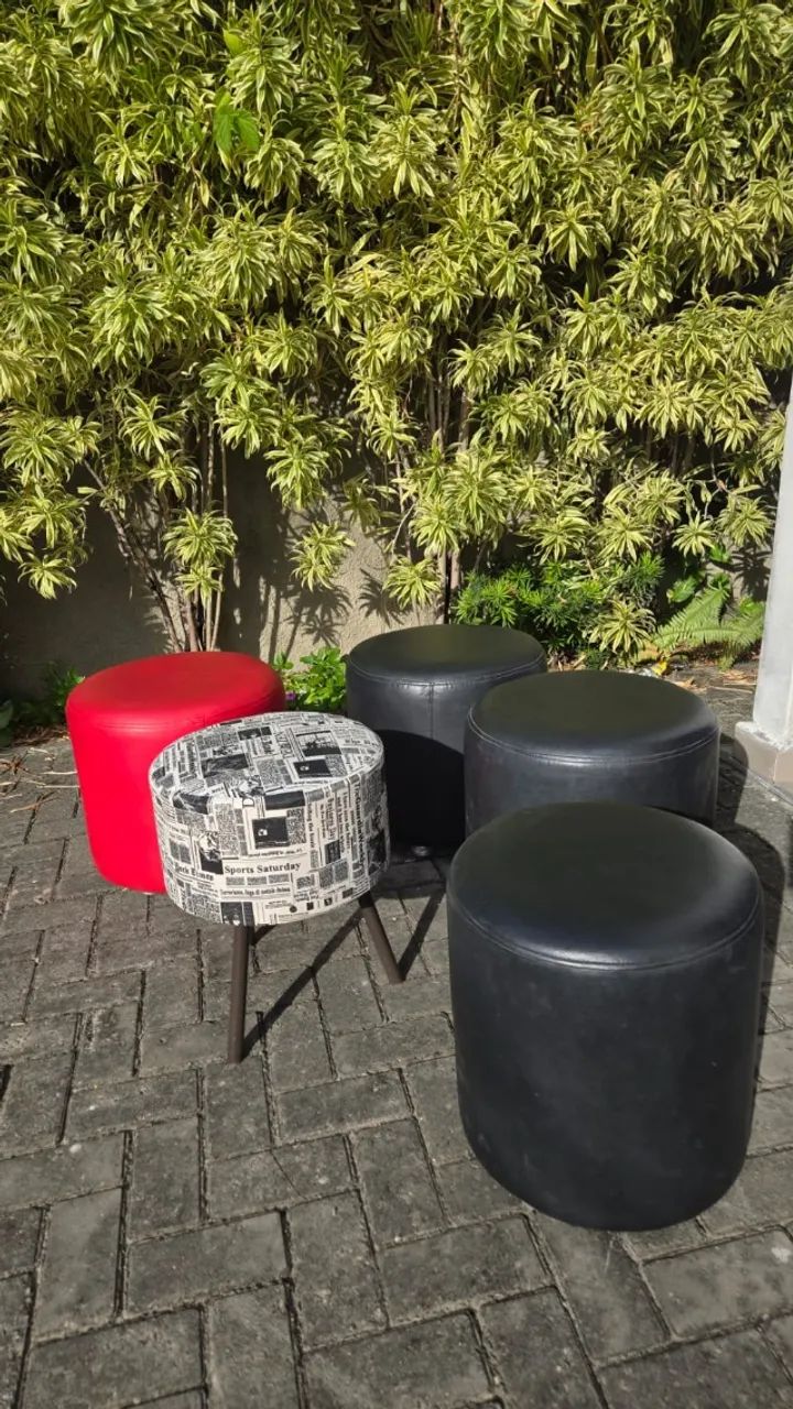 Puffs para Escritório - Ótimo Estado