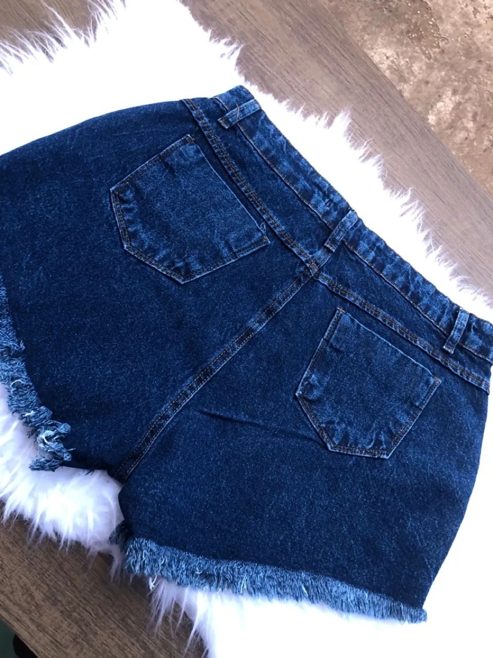 SHORT JEANS COM BOLSO - Foto 2