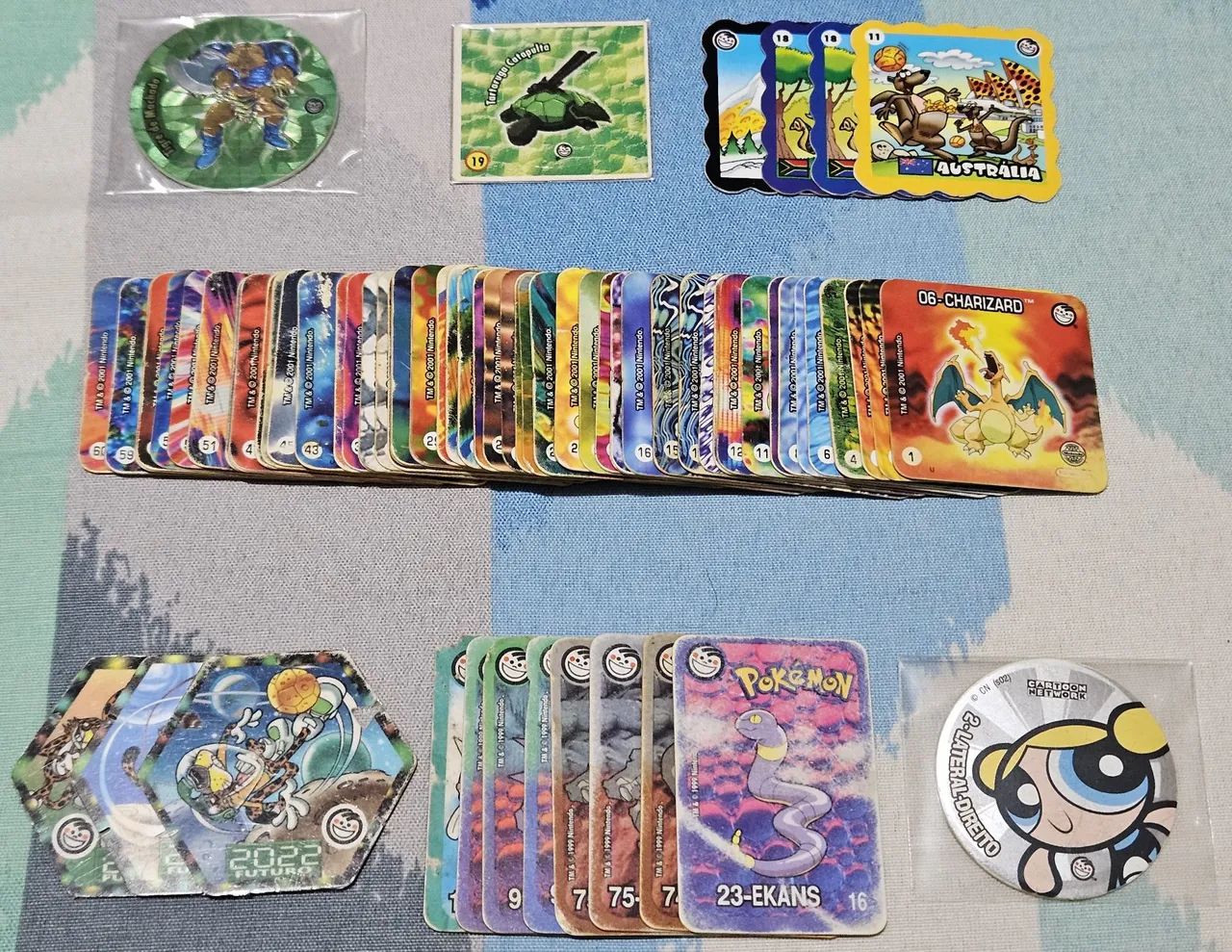 Tazos avulsos elma chips ler descrição