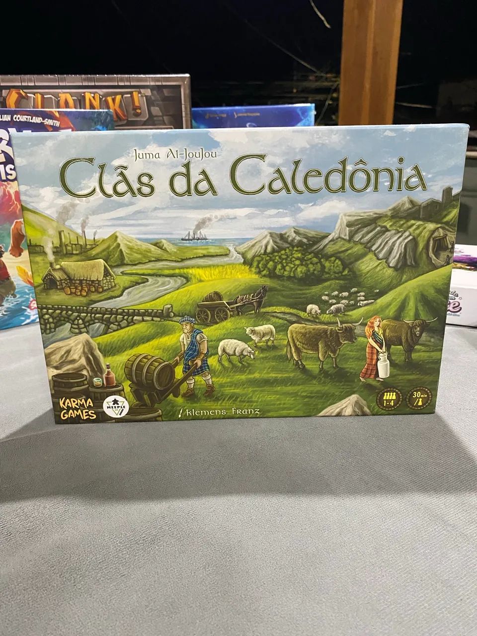 Clans of Caledônia - Tabuleiro