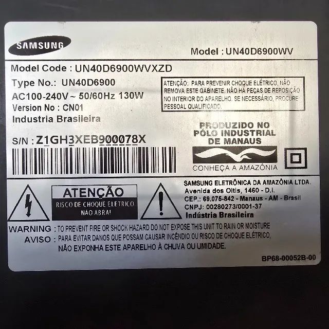 Tv Samsung 40 Polegadas Funcinando c/ Defeito Intermitente - Foto 4