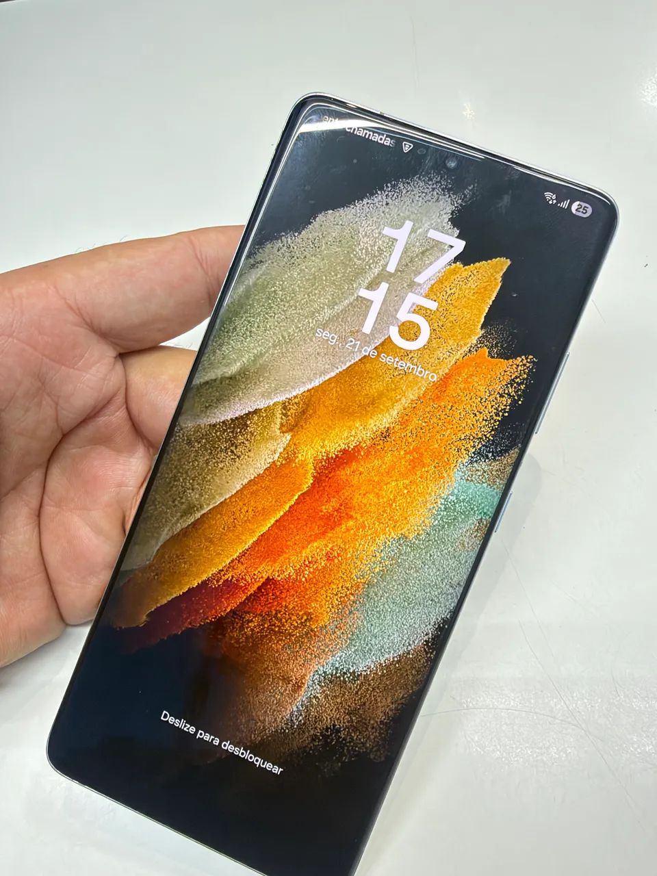Samsung S21 Ultra 512GB, câmera traseira com erro.  - Foto 3